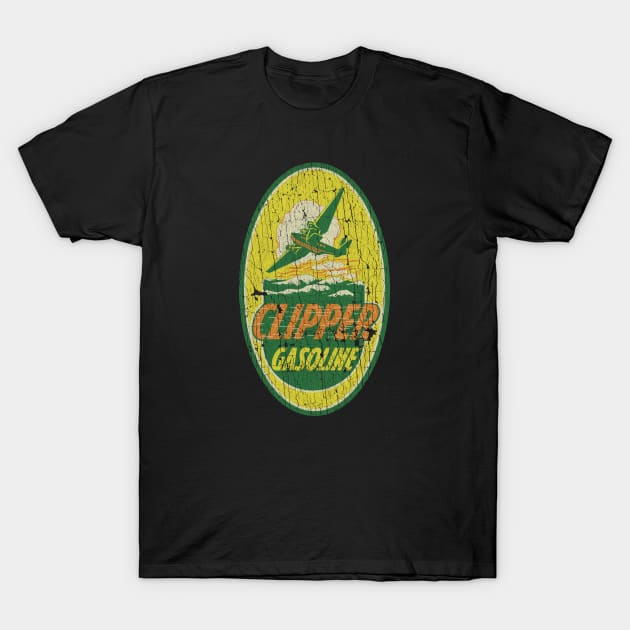 Clipper Gasoline Aviation Fuel T-Shirt by JCD666